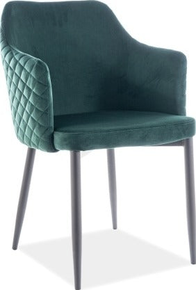 Kitchen Chair St Gallen | size: Width: 46cm, Height: 84cm, Depth: 46cm | color: Green | image: 1 | variant: 1003541