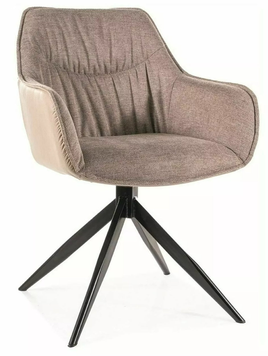 Kitchen Chair Surat | size: Width: 58cm, Height: 83cm, Depth: 43cm | color: Beige | image: 0 | variant: 1003771