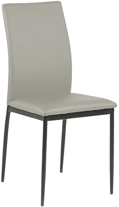 Kitchen Chair Sutton | size: Width: 43.5cm, Height: 92cm, Depth: 53cm | color: Gray | image: 1 | variant: 1000804