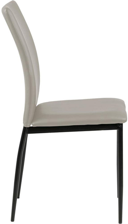 Kitchen Chair Sutton | size: Width: 43.5cm, Height: 92cm, Depth: 53cm | color: Gray | image: 4 | variant: 1000804