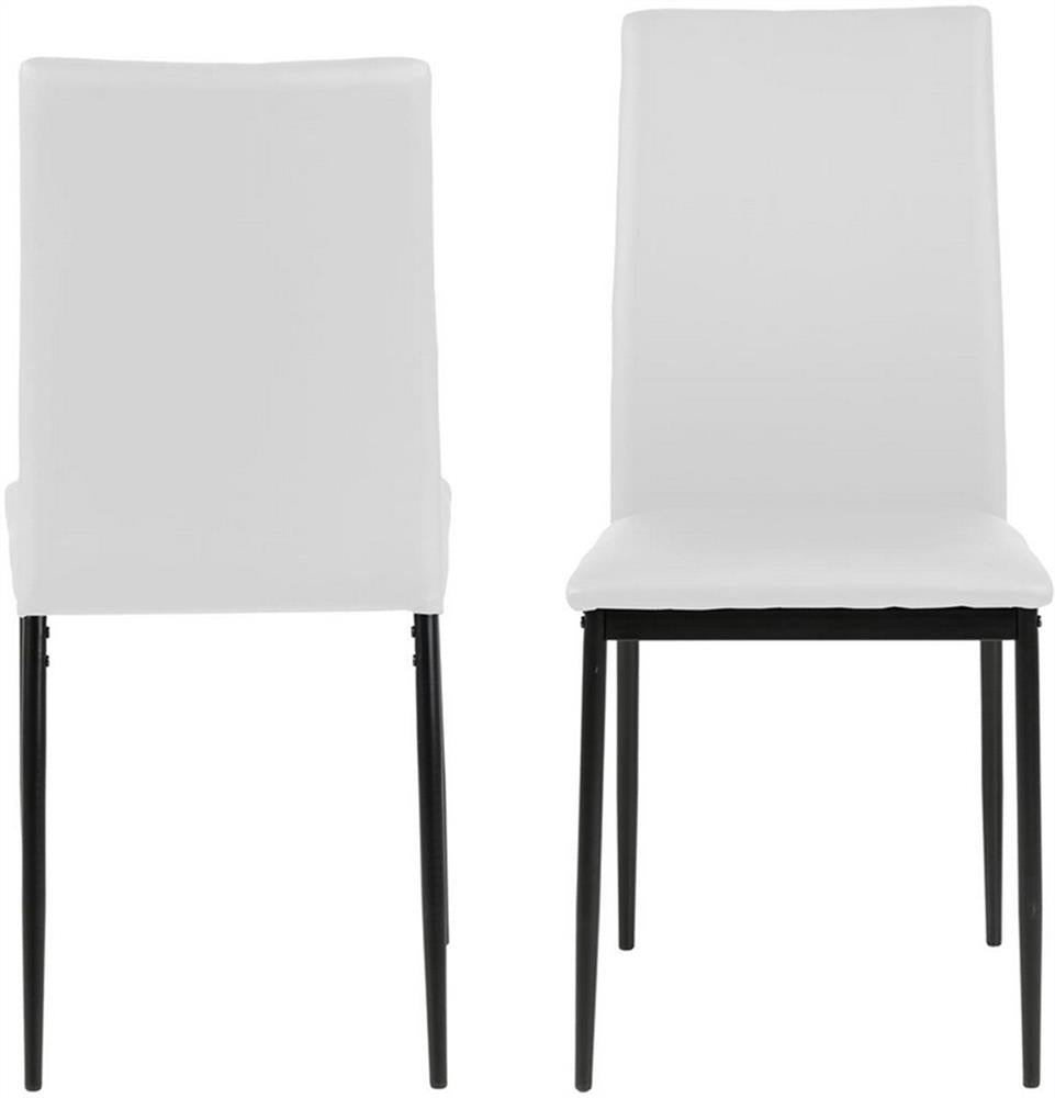 Kitchen Chair Sutton | size: Width: 43.5cm, Height: 92cm, Depth: 53cm | color: White | image: 2 | variant: 1000805