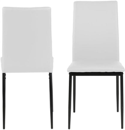 Kitchen Chair Sutton | size: Width: 43.5cm, Height: 92cm, Depth: 53cm | color: White | image: 2 | variant: 1000805