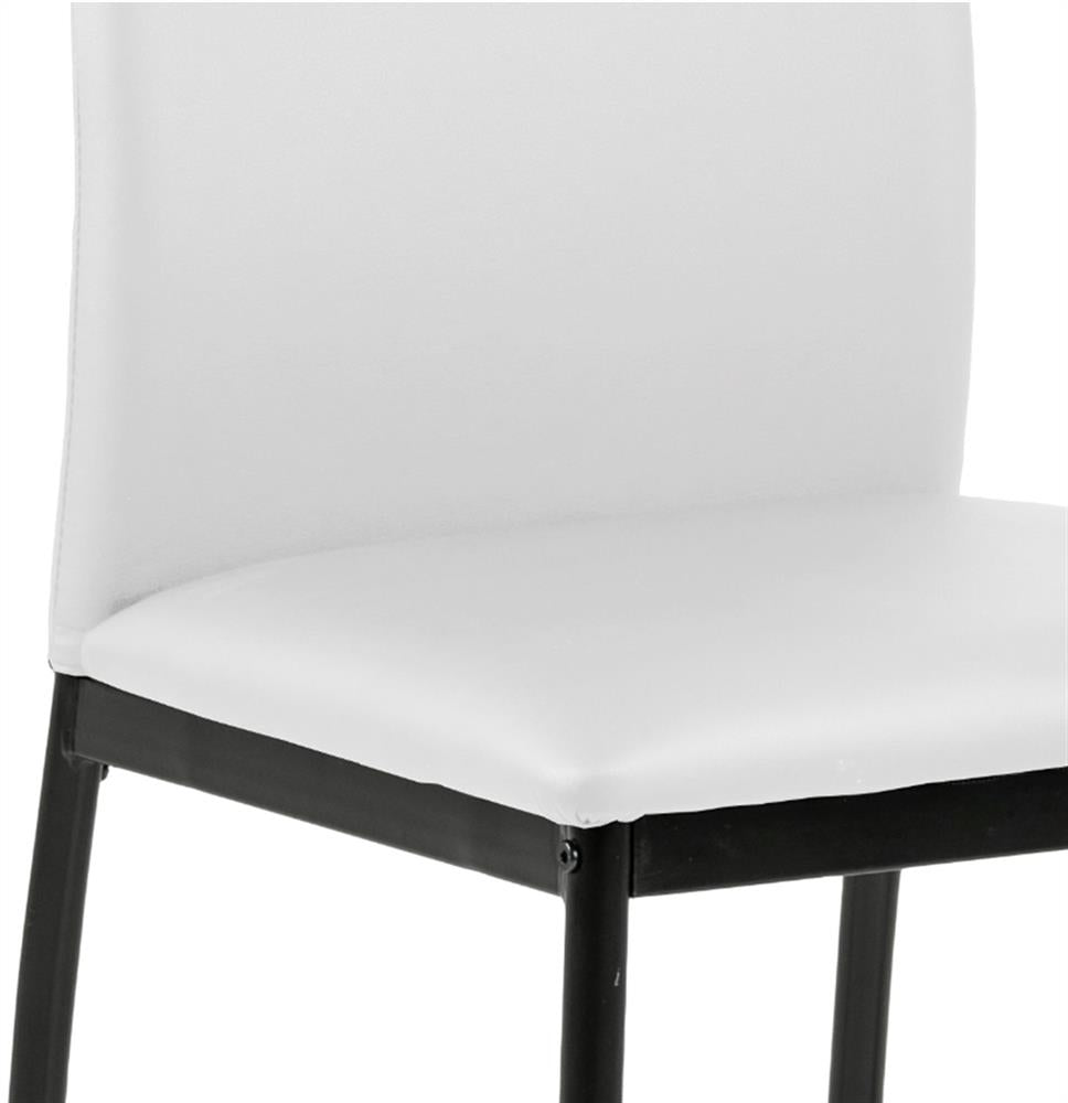 Kitchen Chair Sutton | size: Width: 43.5cm, Height: 92cm, Depth: 53cm | color: White | image: 3 | variant: 1000805