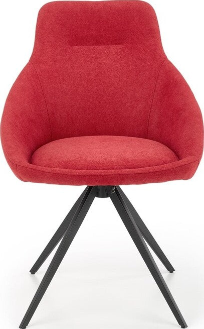 Kitchen Chair Tbilisi | size: Width: 55cm, Height: 84cm, Depth: 54cm | color: Red | image: 5 | variant: 1002367