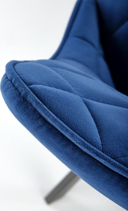Kitchen Chair Tehran | size: Width: 44cm, Height: 85cm, Depth: 58cm | color: Blue | image: 2 | variant: 1002398