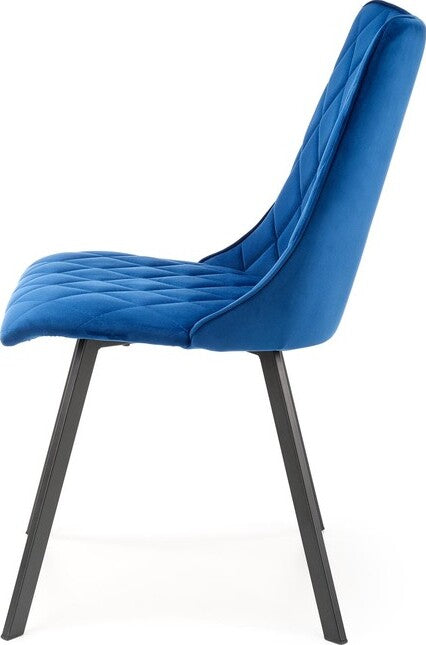 Kitchen Chair Tehran | size: Width: 44cm, Height: 85cm, Depth: 58cm | color: Blue | image: 6 | variant: 1002398