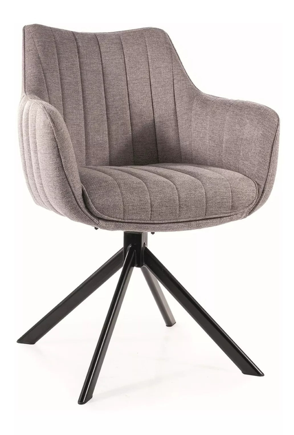 Kitchen Chair Tel Aviv | size: Width: 60cm, Height: 86cm, Depth: 44cm | color: Gray | image: 0 | variant: 1003952