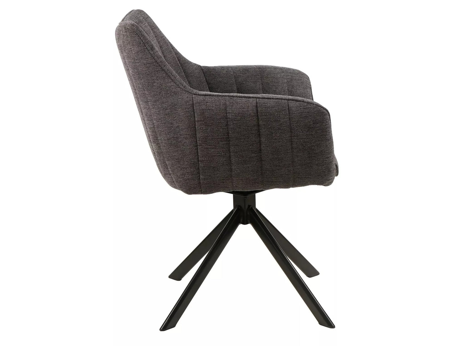 Kitchen Chair Tel Aviv | size: Width: 60cm, Height: 86cm, Depth: 44cm | color: Gray | image: 1 | variant: 1003949