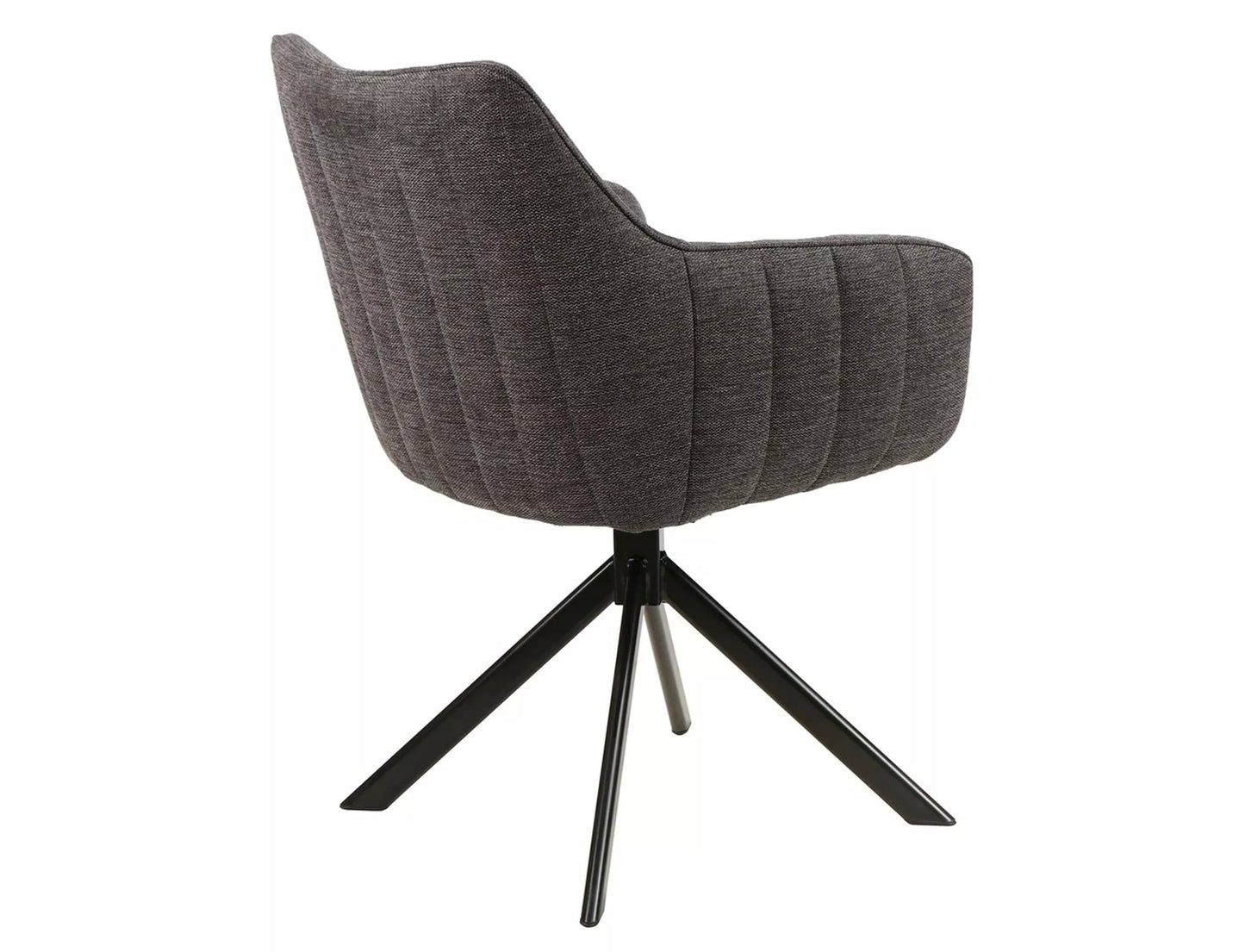 Kitchen Chair Tel Aviv | size: Width: 60cm, Height: 86cm, Depth: 44cm | color: Gray | image: 2 | variant: 1003949