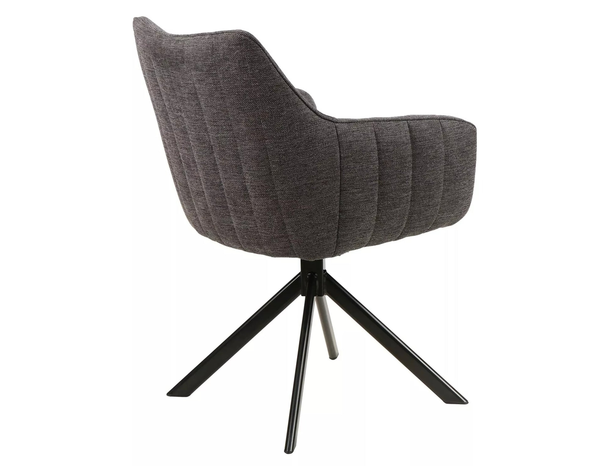 Kitchen Chair Tel Aviv | size: Width: 60cm, Height: 86cm, Depth: 44cm | color: Gray | image: 2 | variant: 1003949