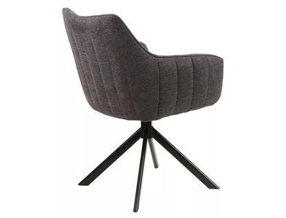 Kitchen Chair Tel Aviv | size: Width: 60cm, Height: 86cm, Depth: 44cm | color: Gray | image: 2 | variant: 1003949