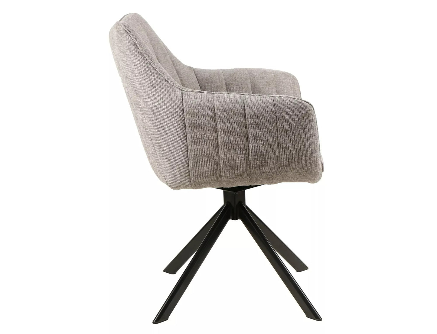 Kitchen Chair Tel Aviv | size: Width: 60cm, Height: 86cm, Depth: 44cm | color: Gray | image: 2 | variant: 1003952