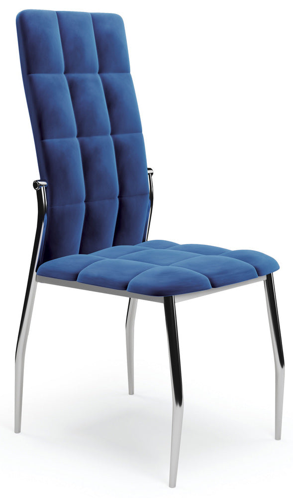 Kitchen Chair Torshavn | size: Width: 43cm, Height: 101cm, Depth: 54cm | color: Blue | image: 1 | variant: 1002333