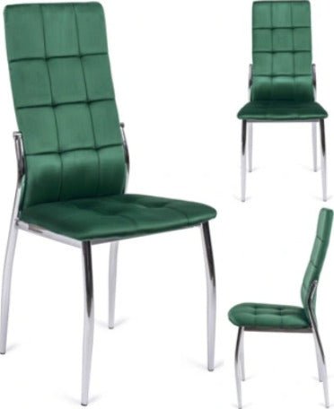 Kitchen Chair Torshavn | size: Width: 43cm, Height: 101cm, Depth: 54cm | color: Green | image: 2 | variant: 1002328