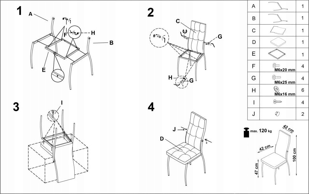 Kitchen Chair Torshavn | size: Width: 43cm, Height: 101cm, Depth: 54cm | color: Yellow | image: 2 | variant: 1002332