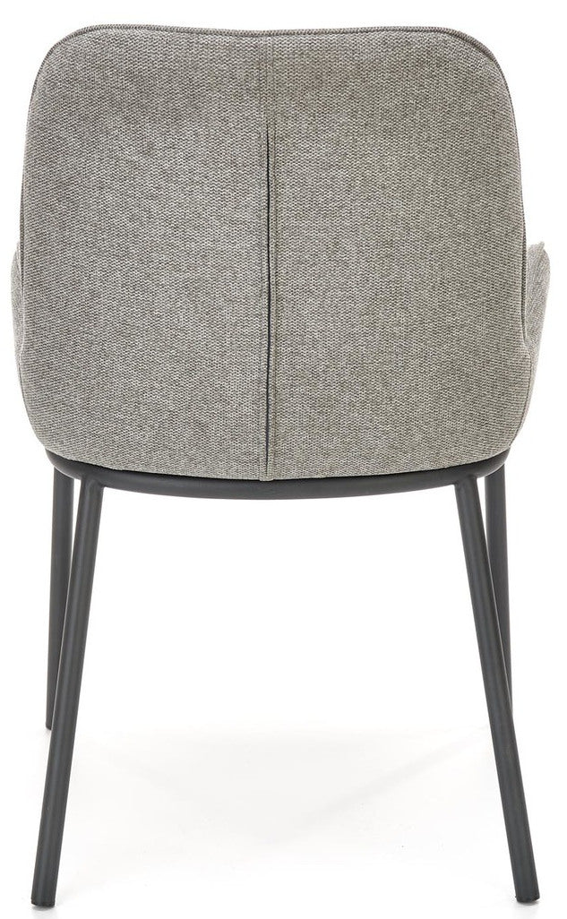 Kitchen Chair Tripoli | size: Width: 54cm, Height: 83cm, Depth: 60cm | color: Gray | image: 4 | variant: 1002438