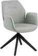 Kitchen Chair Tunbridge | size: Width: 60.5cm, Height: 91cm, Depth: 58.5cm | color: Black/Grey | image: 1 | variant: 1000769