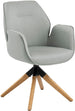 Kitchen Chair Tunbridge | size: Width: 60.5cm, Height: 91cm, Depth: 58.5cm | color: Oak/Grey | image: 1 | variant: 1000768