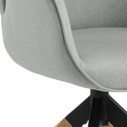 Kitchen Chair Tunbridge | size: Width: 60.5cm, Height: 91cm, Depth: 58.5cm | color: Oak/Grey | image: 6 | variant: 1000768