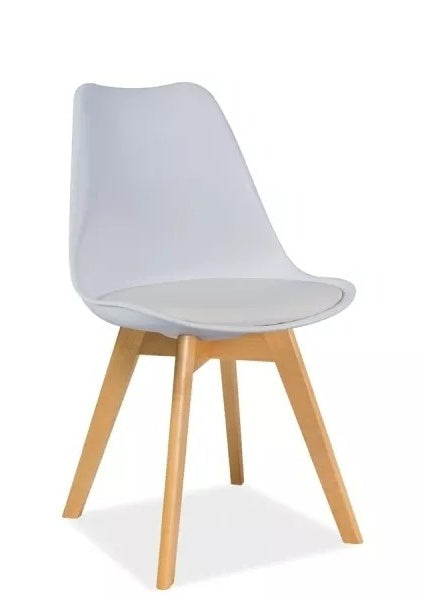 Kitchen Chair Ulaanbaatar | size: Width: 49cm, Height: 83cm, Depth: 41cm | color: White | image: 0 | variant: 1003821