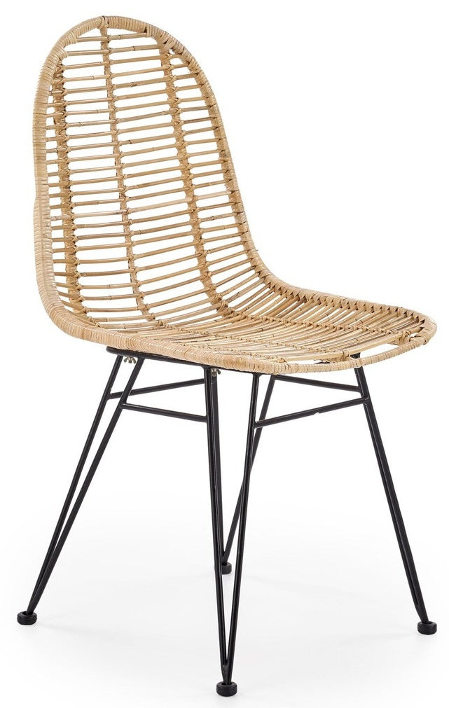 Kitchen Chair Utena | size: Width: 45cm, Height: 90cm, Depth: 55cm | color: Brown | image: 0 | variant: 1002252