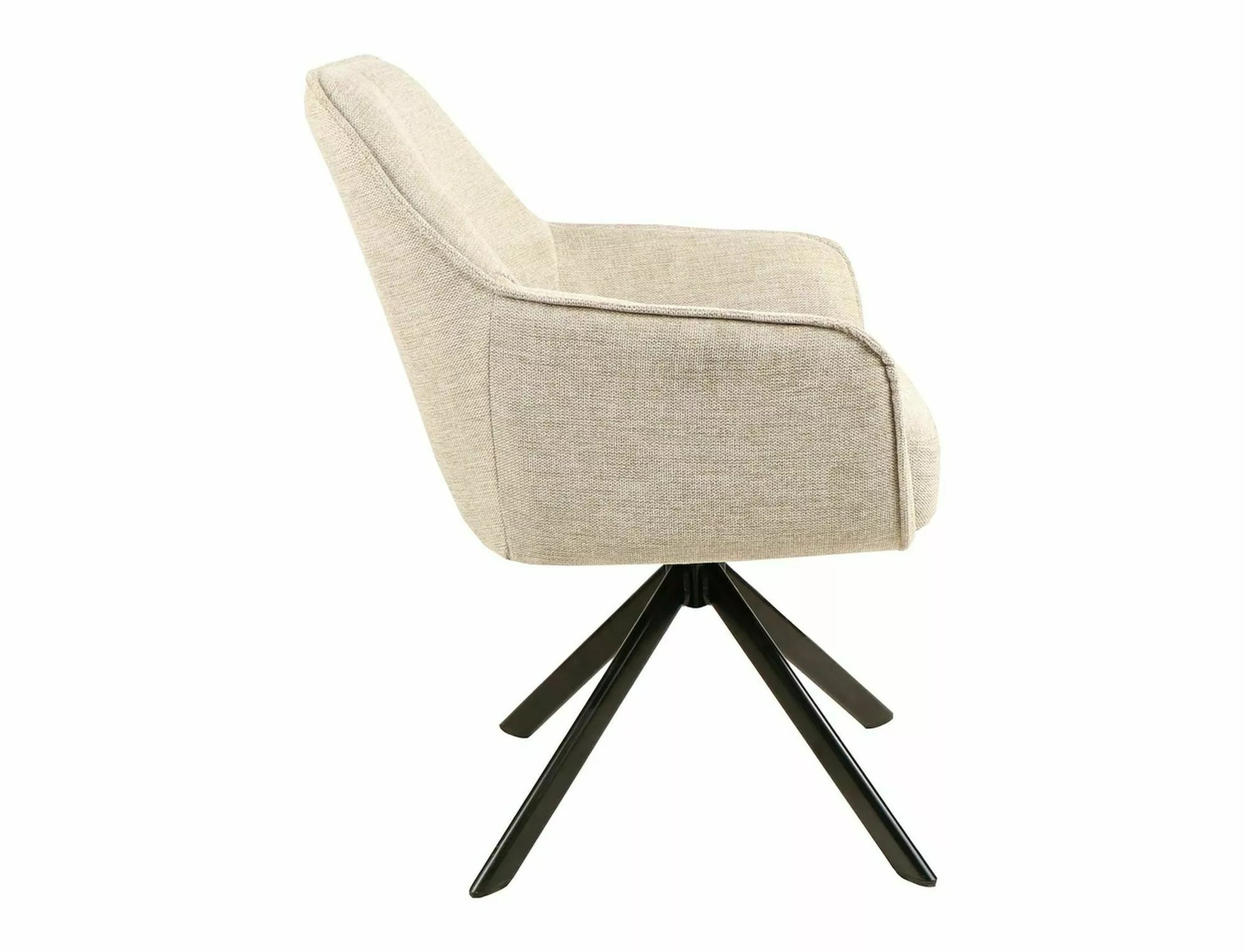 Kitchen Chair Utrecht | size: Width: 55cm, Height: 83cm, Depth: 45cm | color: Beige | image: 2 | variant: 1003793