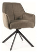 Kitchen Chair Utrecht | size: Width: 55cm, Height: 83cm, Depth: 45cm | color: Olive | image: 0 | variant: 1003794