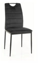Kitchen Chair Vadodara | size: Width: 44cm, Height: 92cm, Depth: 38cm | color: Black | image: 0 | variant: 1003776