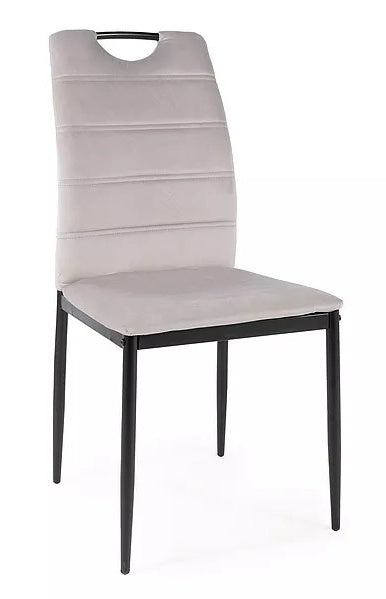 Kitchen Chair Vadodara | size: Width: 44cm, Height: 92cm, Depth: 38cm | color: Gray | image: 0 | variant: 1003777
