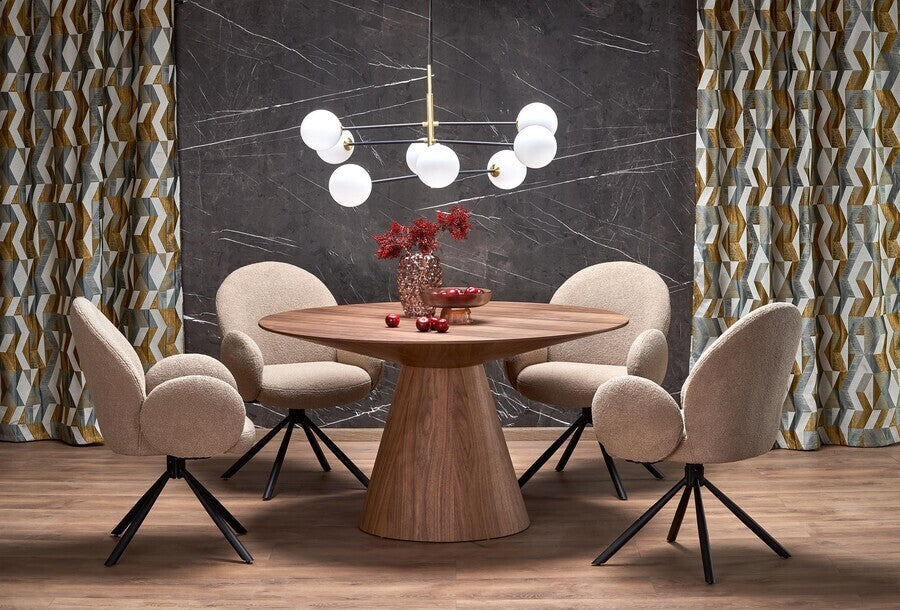 Kitchen Chair Valencia | size: Width: 64cm, Height: 90cm, Depth: 63cm | color: Beige | image: 2 | variant: 1002477