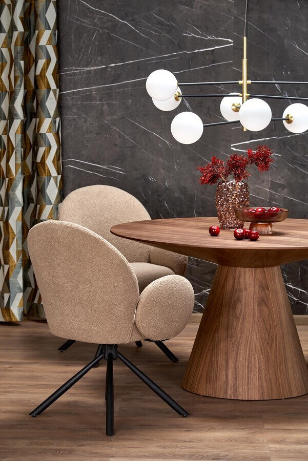Kitchen Chair Valencia | size: Width: 64cm, Height: 90cm, Depth: 63cm | color: Beige | image: 3 | variant: 1002477