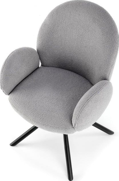 Kitchen Chair Valencia | size: Width: 64cm, Height: 90cm, Depth: 63cm | color: Gray | image: 1 | variant: 1002478