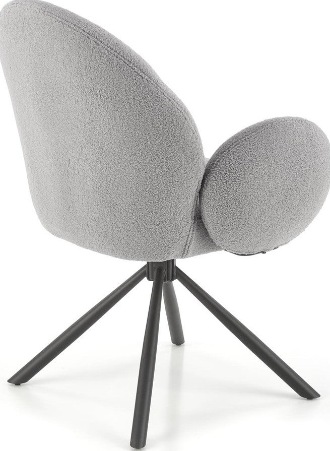 Kitchen Chair Valencia | size: Width: 64cm, Height: 90cm, Depth: 63cm | color: Gray | image: 3 | variant: 1002478