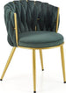 Kitchen Chair Valladolid | size: Width: 57cm, Height: 79cm, Depth: 60cm | color: Green | image: 0 | variant: 1002513