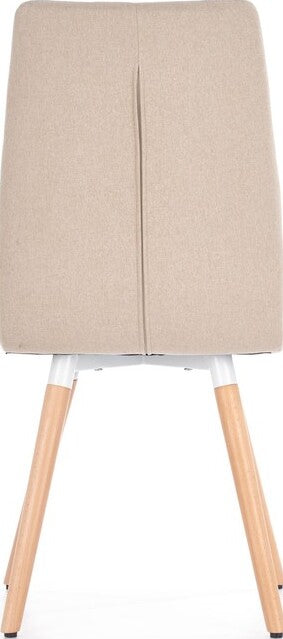 Kitchen Chair Valmiera | size: Width: 56cm, Height: 93cm, Depth: 44cm | color: Beige | image: 2 | variant: 1002203
