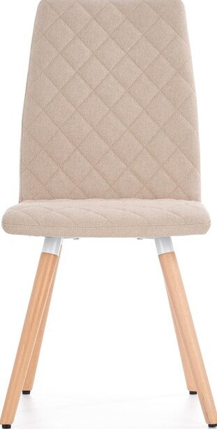 Kitchen Chair Valmiera | size: Width: 56cm, Height: 93cm, Depth: 44cm | color: Beige | image: 5 | variant: 1002203