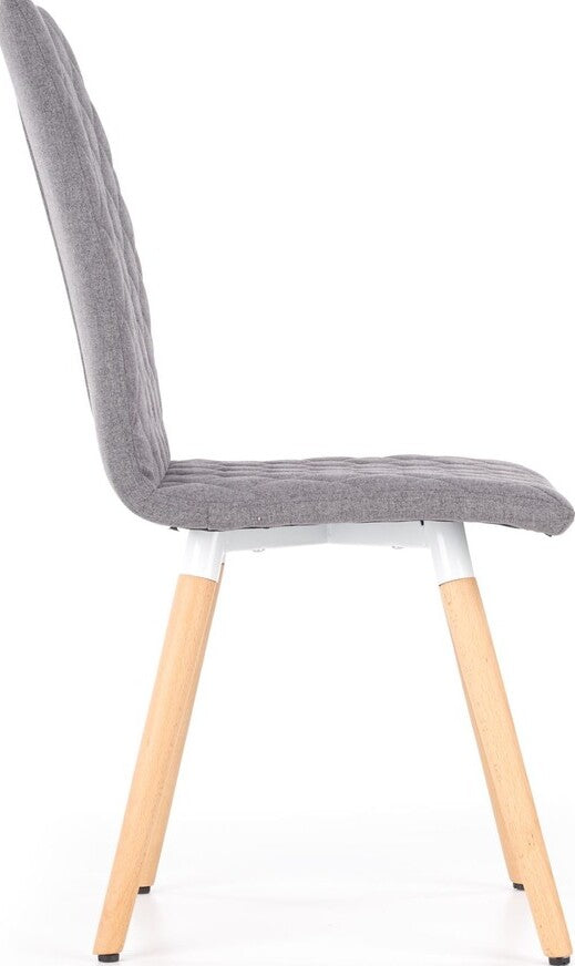 Kitchen Chair Valmiera | size: Width: 56cm, Height: 93cm, Depth: 44cm | color: Gray | image: 5 | variant: 1002202