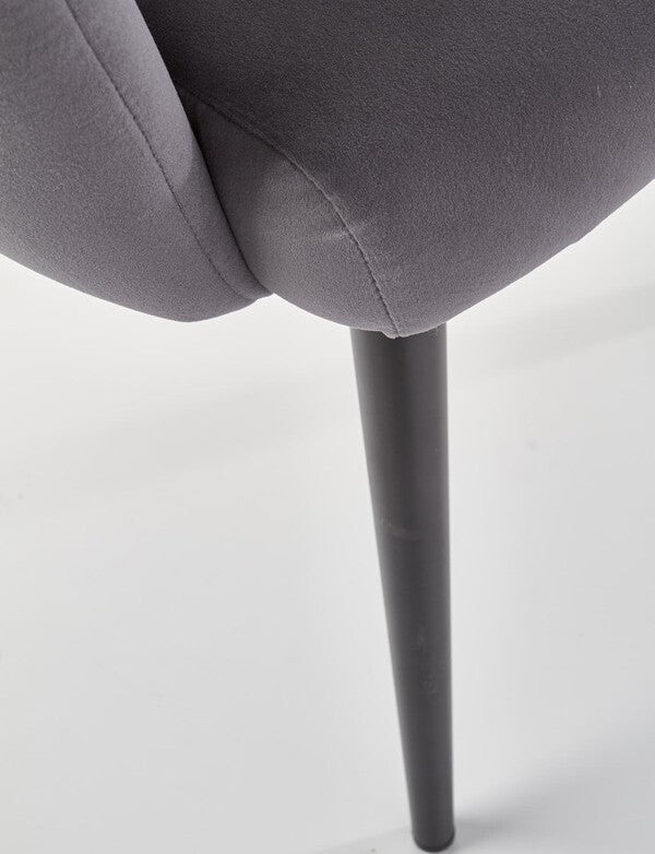 Kitchen Chair Vatican | size: Width: 62cm, Height: 85cm, Depth: 62cm | color: Gray | image: 5 | variant: 1002323