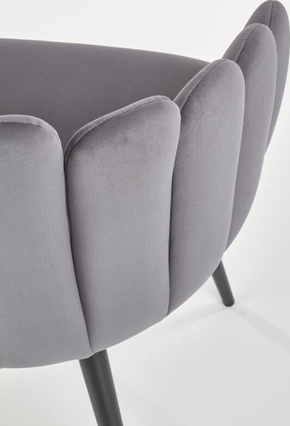 Kitchen Chair Vatican | size: Width: 62cm, Height: 85cm, Depth: 62cm | color: Gray | image: 6 | variant: 1002323