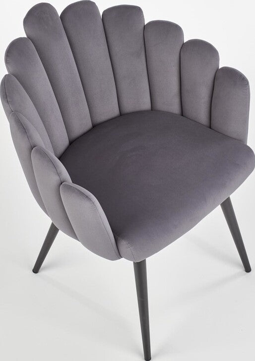 Kitchen Chair Vatican | size: Width: 62cm, Height: 85cm, Depth: 62cm | color: Gray | image: 7 | variant: 1002323