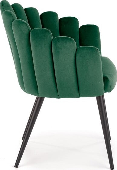 Kitchen Chair Vatican | size: Width: 62cm, Height: 85cm, Depth: 62cm | color: Green | image: 3 | variant: 1002322