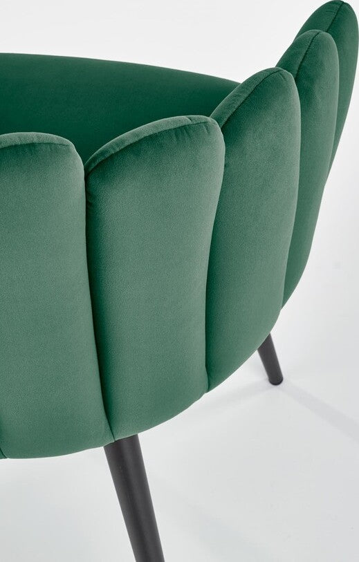Kitchen Chair Vatican | size: Width: 62cm, Height: 85cm, Depth: 62cm | color: Green | image: 6 | variant: 1002322