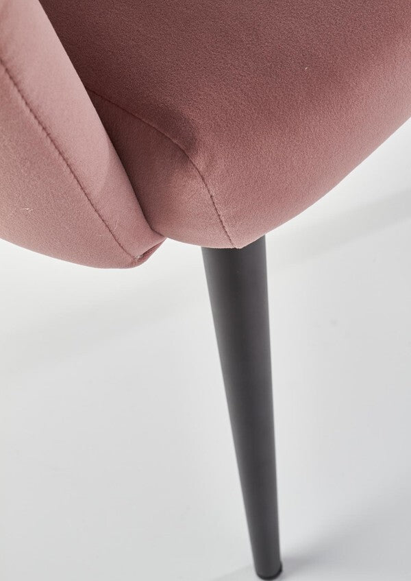 Kitchen Chair Vatican | size: Width: 62cm, Height: 85cm, Depth: 62cm | color: Pink | image: 5 | variant: 1002321