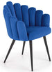 Kitchen Chair Vatican | size: Width: 65cm, Height: 85cm, Depth: 62cm | color: Blue | image: 0 | variant: 1002659