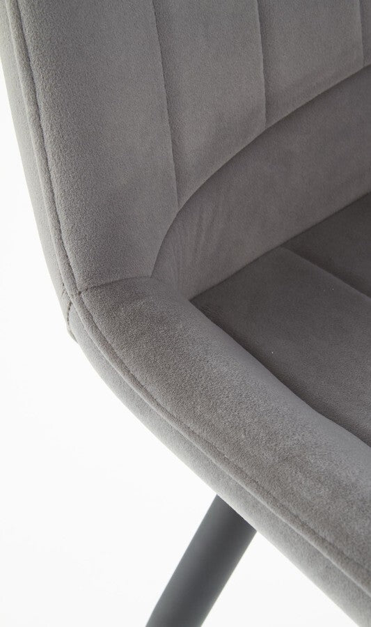 Kitchen Chair Vienna | size: Width: 53cm, Height: 87cm, Depth: 61cm | color: Gray | image: 4 | variant: 1002302