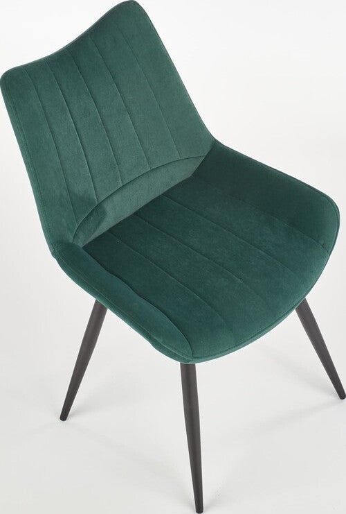 Kitchen Chair Vienna | size: Width: 53cm, Height: 87cm, Depth: 61cm | color: Green | image: 5 | variant: 1002303