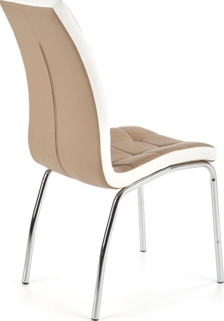 Kitchen Chair Viljandi | size: Width: 42cm, Height: 100cm, Depth: 63cm | color: Beige | image: 3 | variant: 1002152