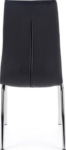 Kitchen Chair Viljandi | size: Width: 42cm, Height: 100cm, Depth: 63cm | color: Black | image: 2 | variant: 1002153