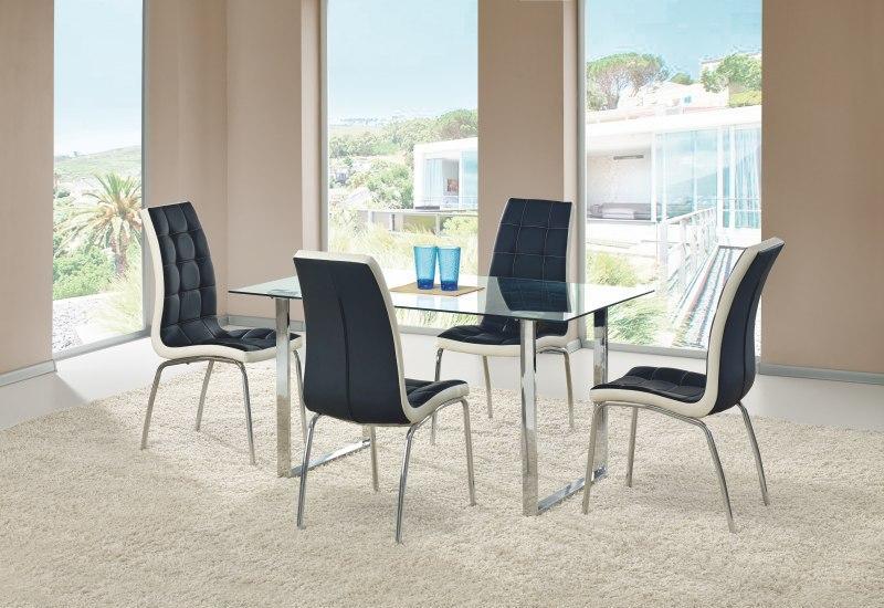 Kitchen Chair Viljandi | size: Width: 42cm, Height: 100cm, Depth: 63cm | color: Black | image: 7 | variant: 1002153