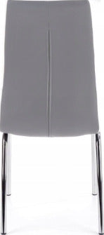 Kitchen Chair Viljandi | size: Width: 42cm, Height: 100cm, Depth: 63cm | color: Gray | image: 2 | variant: 1002154
